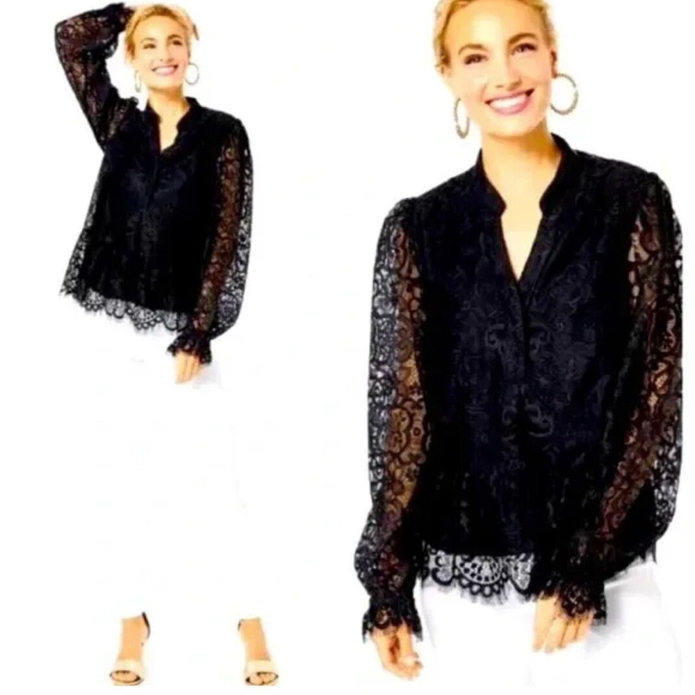Lilly Pulitzer Jacelynne Lace Top